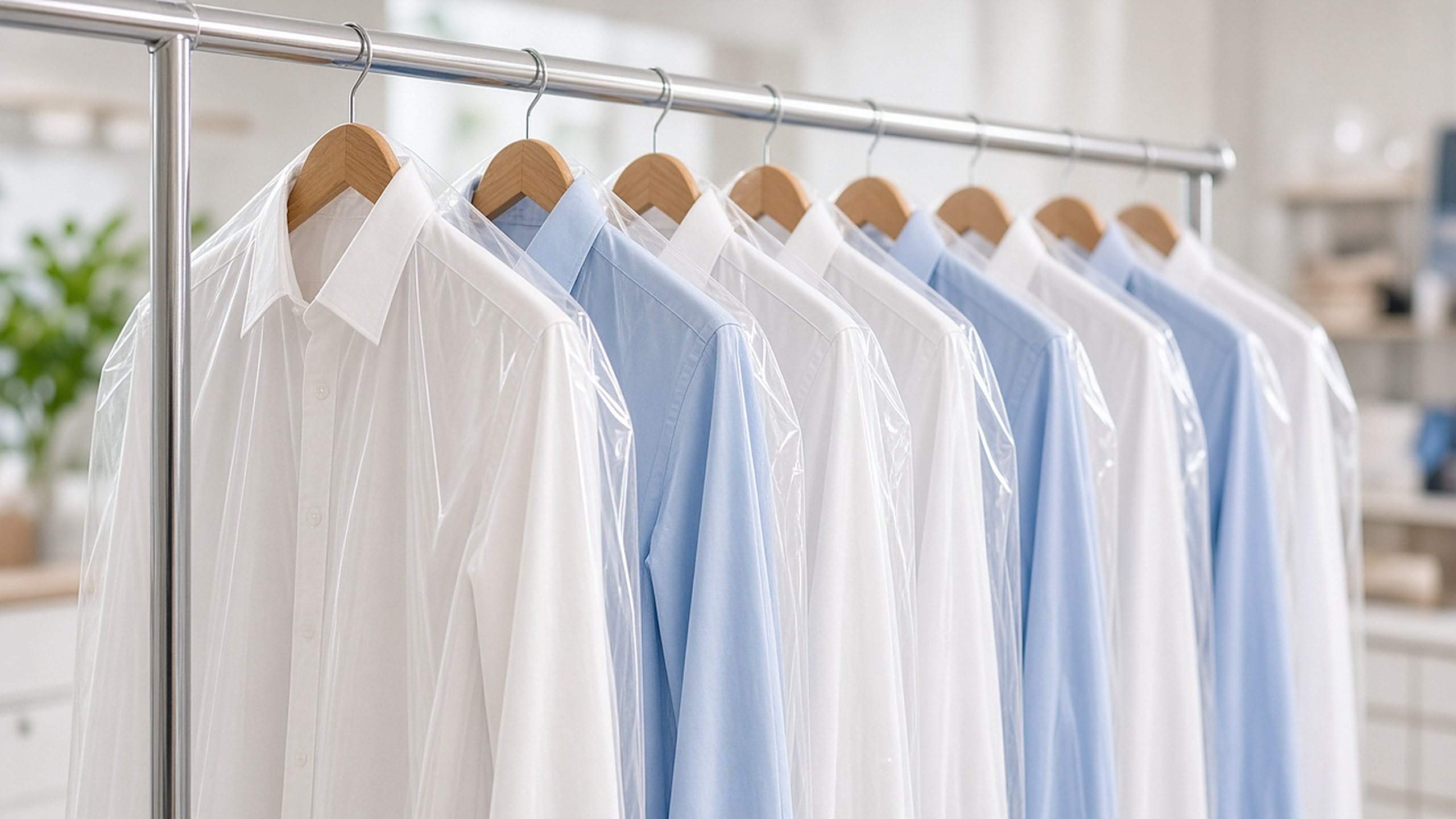Pressed shirts